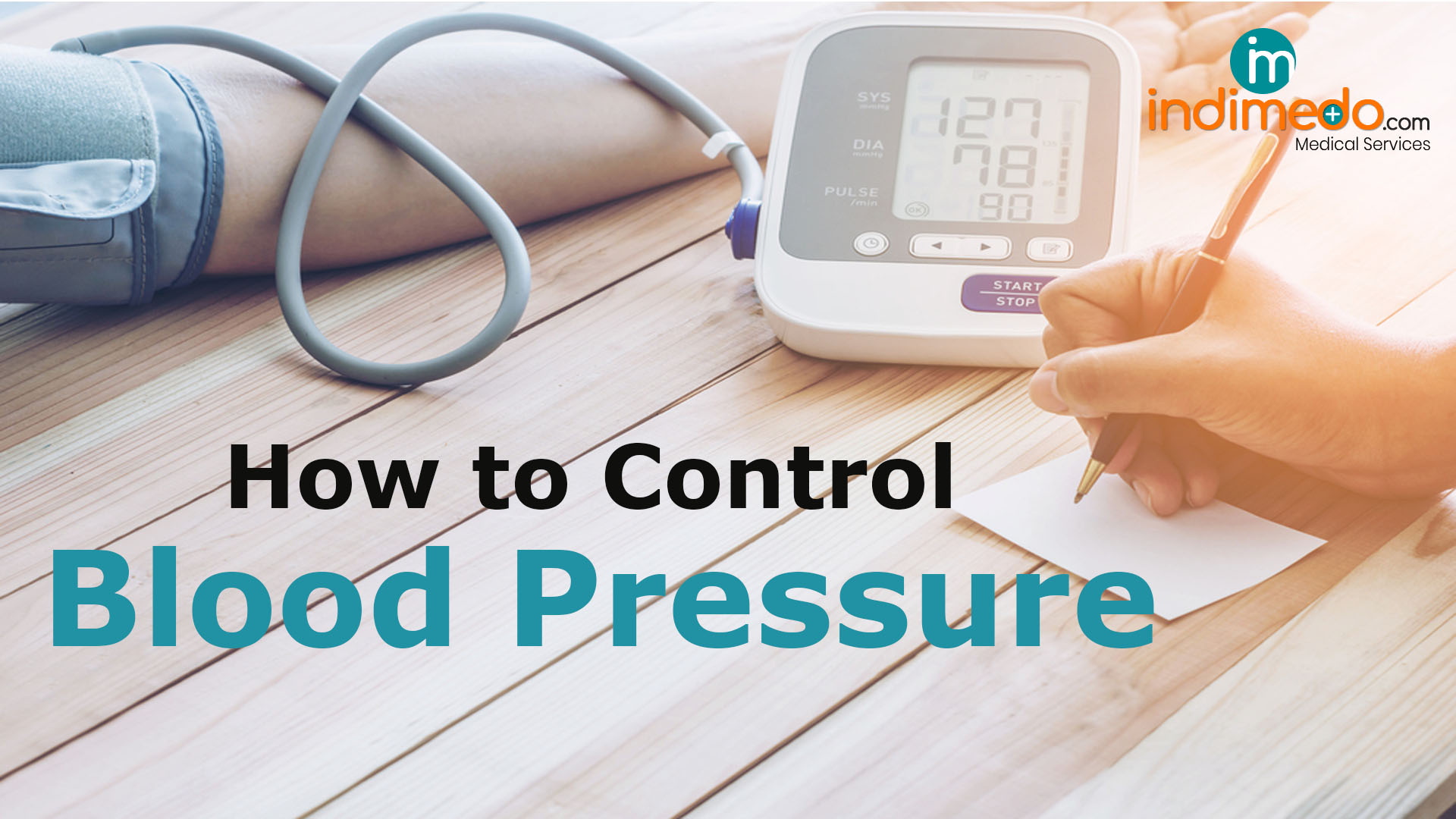 HOW TO CONTROL HIGH BLOOD PRESSURE