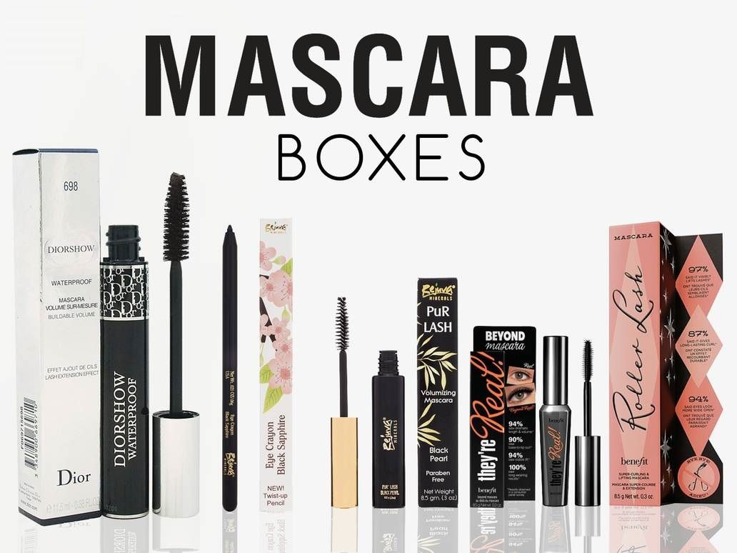 Make great decorative items with custom mascara boxes