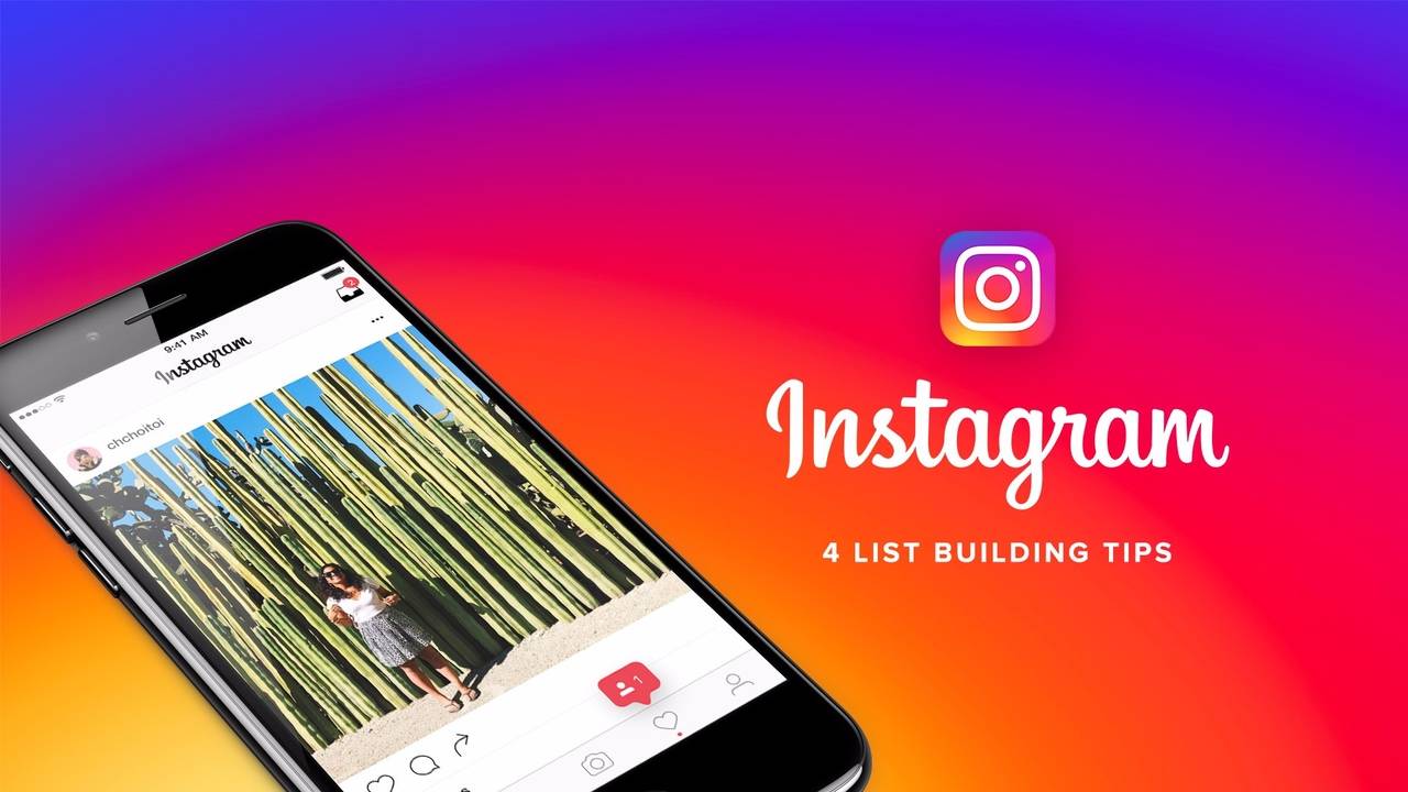 4 Instagram List-Building Tips
