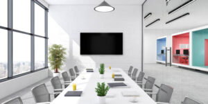 Conference Room Schedule LCD Display