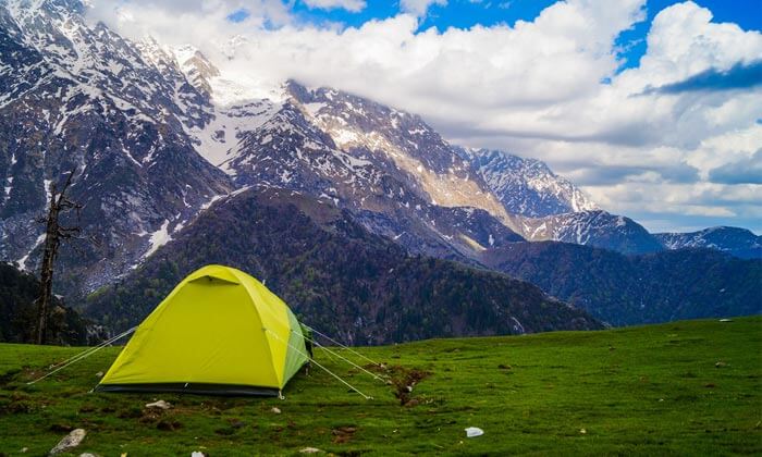 Trek to Triund Laka Glacier