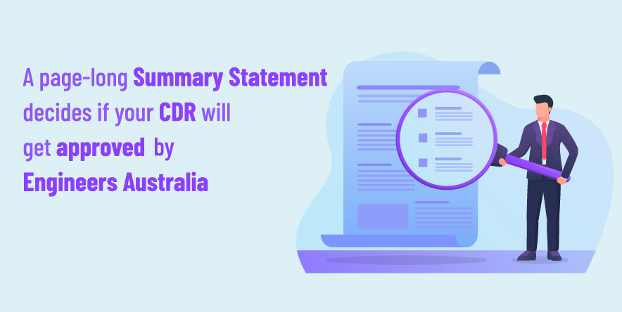 Summary Statement For Professional Engineers | CDR Report